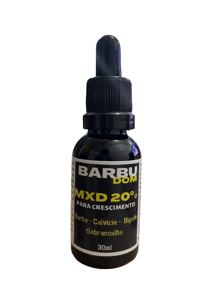 Tônico MXD20 Barbudom 30ml
